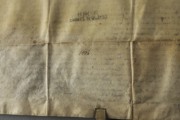 <a href='http://www.ra.ee/pargamendid/index.php/et/parchment/view?id=15044&_xr=eNpLtDK0qs60MrBOtDKBMIqtDM2slAoSi5IzclPzSvSLU0FMJaC4uZVSUWpacn5KKohnaGqlFOLjqGdkbKBnqJupZ2ZoDha2UiqE0oYg2sJKKScxL700MR2sy8hKKbVEybq2FgCDPCMZ'>Ürik TLA.230.1-i. 617</a> 1436 a. </br>
Karvanääpsuaugud.
Kui pärgamendi valmistamise viis on olnud selline, et osa pindmisest, karvanääpsuaukude ala paksusest (grain layer), on jäetud verso poolele alles, siis selles alas degradeerub pärgament kiiremini ja karvanääpsuaukude muster muutub degradeerunud pärgamendis hästi nähtavaks.