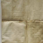 <a href='http://www.ra.ee/pargamendid/index.php/et/parchment/view?id=15812&_xr=eNoti0sOQEAQBe%252FSBxhafJ%252BVAzhEh%252FZJ%252FIeVuDuDVdWr5AkYZw8%252FF4SfWHAMWmSrulGn3bPqlJ6egDZtqrlWt5hBRWmYI8Mmyt4EWn%252ByYwoaZGoPad9HANKd8uu6AfeWIf4%253D' target='_blank'>Ürik AM.115.1.59</a>, 1533. a. </ br>
Joonimine.
Kirjaridade paiknevus on märgitud pärgamendile mehaaniliselt, kerge vajutusega joonides. Joonimine on nähtav pärgamendi mõlemal poolel.