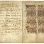 <a href='http://www.ra.ee/pargamendid/index.php/et/parchment/view?id=16418&_xr=eNpLtDK0qs60MrBOtDKBMIqtDM2slAoSi5IzclPzSvSLU0FMJaC4uZVSUWpacn5KKohnaGKlFOLjqGdkbKBnqJeca2gAFrVSKoTShiDawkopJzEvvTQxHazJyEoptUTJurYWAGx7IxU%253D'>Ürik TLA.230.1.cm10</a>, 1433. a. </br>
Torkeauk
Torkeaugud köitmiseks, teksti märgistamiseks ja kirjutusraamile kinnitamiseks on dokumenteeritud läbivas valguses.