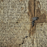 <a href='http://www.ra.ee/pargamendid/index.php/et/parchment/view?id=14604&_xr=eNpLtDK0qs60MrBOtDKBMIqtDM2slAoSi5IzclPzSvSLU0FMJaC4uZVSUWpacn5KKohnaGGlFOLjqGdkbKBnqOfkGm9oou%252FpCZaxUiqE0oYgGqgwJzEvvTQxHazRyEoptUTJurYWAO7AI%252FQ%253D' target='_blank'>Ürik TLA.230.1.be_14/ii</a>, 1402. a. </br>
Tindikorrosioon.
Tindi ja pärgamendi kahjustumine tindis sisalduvate metalliühendite toimel.
