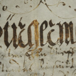 <a href='http://www.ra.ee/pargamendid/index.php/et/parchment/view?id=16719&_xr=eNoti8kNgDAMBHtxAQEjLi0vCqAIK5hDgnC%252FEL0DgdfOjLQCxtkjLATxBxs4Bc2y2m5UtwebvkhPz0CrNnaq9TUOQWVlmBMTGfYFtPzrPQcN4tpDWn%252BIQLpTcV0314ghwQ%253D%253D' targer='_blank'>Ürik AM.115.2.1</a>, 1647. a. </ br>
<br>
Tindikadu. Luitumine, valastumine.
Tindi mehaaniline kadu käsitsemise või kulumise tulemusena
Tindi värvuse intensiivsuse vähenemine piki dokumendi murdejoont. Tindikadu on põhjustatud dokumendi käsitsemisest.