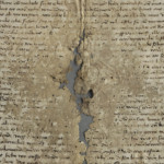 <a href='http://www.ra.ee/pargamendid/index.php/et/parchment/view?id=15967&_xr=eNpLtDK0qs60MrBOtDKBMIqtDM2slAoSi5IzclPzSvSLU0FMJaC4uZVSUWpacn5KKohnCOSG%252BDjqGRkb6BnqOTnFm5voZ4IlrJQKobQhiLawUspJzEsvTUwH6zOyUkotUbKurQUA0KQjzQ%253D%253D' target='_blank'>Ürik TLA.230.1.BB_74/i</a>, 1480. a. </ br>
Rabe, habras.
Pärgamendi füüsilise tugevuse vähenemise tulemusena on pärgament raskesti käsitletav
Materjali irdumine ja sisemine kadu on muutnud pärgamendi hapraks.