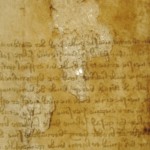 Ürik TLA.230.1.BB_74/iii
Bioloogilised kahjustused. Hallitanud. Näritud pind.
Bioloogilise kahjustumise tulemusena toimuv lokaalne pärgamendi õhenemine. Dokumendi tagumise poole kahjustus on dokumenteeritud läbivas valguses.