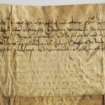 Ürik TLA.230.1.BB_74/iii
Bioloogilised kahjustused. Hallitanud. Näritud pind.
Bioloogilise kahjustuse tulemusena toimuv ebaühtlane pärgamendi õhenemine üle pinna võib omakorda põhjustada deformatsiooni