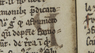 <a href='http://www.ra.ee/pargamendid/index.php/et/parchment/view?id=16980&_xr=eNoti0kOQFAQRO%252FSB%252Fg0gpSVvaULdL42JOZhJe7Ox%252Bq9ekkJGGcHPxNEn2zgGDTLattBx93b1Ck9PQGtWtupUrc4BJVFboLQN2zskL4RtPxkxxTUy9gc0ryfAKQ7Zdd1A06fIus%253D' target='_blank' rel="noopener noreferrer">Ürik TLA.230.1.cm8</a>, 14.saj. </ br>
Äratõmme.
Meediumi ülekandumine pärgamendilehe pinnale.