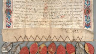 Ill. 2. Tallinna Magistraadi ürik, 1509.a. TLA.230.1-i.918/a.</ br>
Tallinn Magistrate's parchment document.