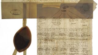 <a href='http://www.ra.ee/pargamendid/index.php/et/parchment/view?id=15582&_xr=eNpLtDK0qs60MrBOtDKBMIqtDM2slAoSi5IzclPzSvSLU0FMJaC4uZVSUWpacn5KKohnaGqlFOLjqGdkbKBnqOupZ2FqARa2UiqE0oYg2sJKKScxL700MR2sy8hKKbVEybq2FgB%252BXyMA'>Ürik TLA.230.1-i.858</a></br>
</br>
Köitmata pärgament.
Suuremõõtmeline hästisäilunud dokument koos paberil vormistatud lisadokumendiga. Pärgamendil on selgelt eristatavad murdejooned ja ja pitseri ning lisadokumendi kinnitused pärgamendi kaksikmurdele. Läbivas valguses on nähtavad vahapitseri jäljed (plekid) dokumentidel.</ br>
A large, well-preserved document with an additional document on paper. The parchment has clearly distinguishable fold lines and the seal and additional document attachments to the double fold of the parchment. Wax seal marks (stains) on documents are visible in transmitted light.