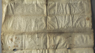 <a href='http://www.ra.ee/pargamendid/index.php/et/parchment/view?id=16881&_xr=eNpLtDK0qs60MrBOtDKBMIqtDM2slAoSi5IzclPzSvSLU0FMJaC4uZVSUWpacn5KKohnaGGlFOLjqGdkbKBnqOfkFG9kou%252FpCZaxUiqE0oYgGqgwJzEvvTQxHazRyEoptUTJurYWAO5YI%252FI%253D' target='_blank' rel="noopener">Ürik TLA.230.1.BB_24/ii</a>, 1381. a. </ br>
Paindes, püstine jäik volt
Jäigad ja silmatorkavalt püstised voldid esinevad pärgamendi kokkumurrete piirkondades.</ br>
Stiff and conspicuously upright folds occur in areas of parchment folds.