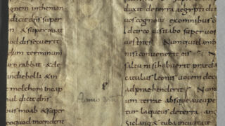 <a href='http://www.ra.ee/pargamendid/index.php/et/parchment/view?id=15139&_xr=eNpLtDK0qs60MrBOtDKBMIqtDM2slAoSi5IzclPzSvSLU0FMJaC4uZVSUWpacn5KKohnCOSG%252BDjqGRkb6BnqOfnHG1roJ4ElrJQKobQhiLawUspJzEsvTUwH6zOyUkotUbKurQUA0Y8j0Q%253D%253D' target='_blank' rel="noopener">Ürik TLA.230.1.bo_18/b</a> 10. saj. </ br>
Pinna lainelisus. Lokkimine.
Pinna ebatasasus, mis sirgeneb kerge vajutise all.
Kvaliteetne, kahelt poolt lõhestatud pärgament on hästi säilinud. Pinna kerge lokkimine esineb ühtlaselt üle pinna. Dokumenteeritud kaldvalguses.</ br>
Surface roughness that straightens under light pressure.
The high-quality parchment, split on both sides, is well preserved. Slight curling of the surface occurs evenly over the surface. Documented in oblique light.